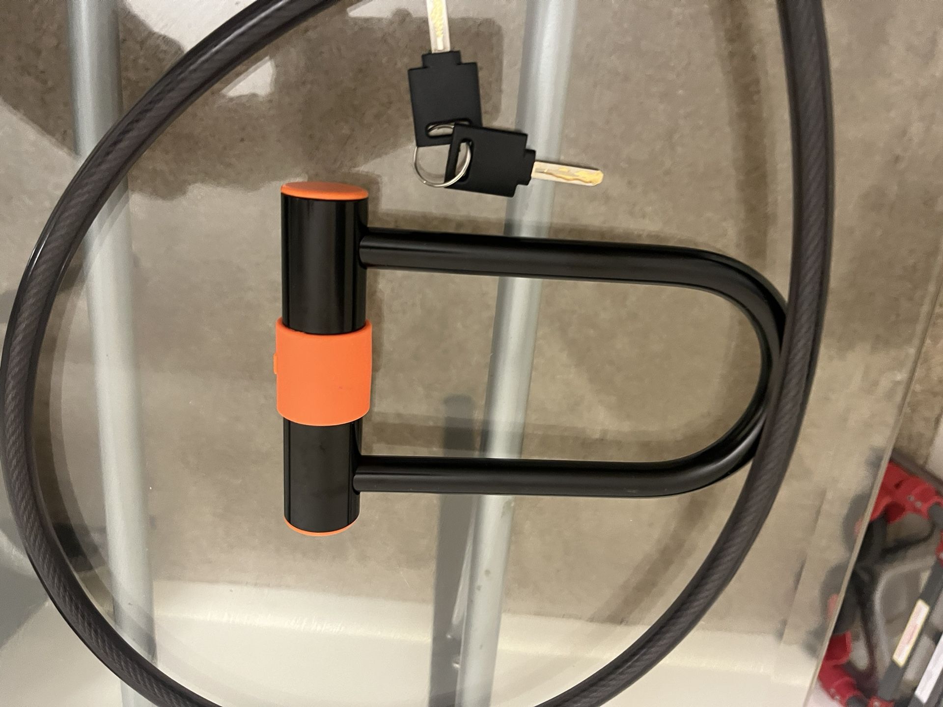 Bike lock And cable