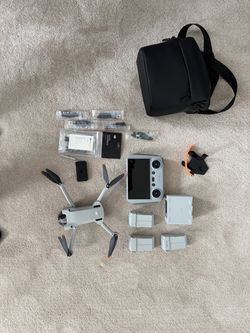 DJI Mini 3 Pro + DJI RC + Fly More Kit Plus — Great Condition