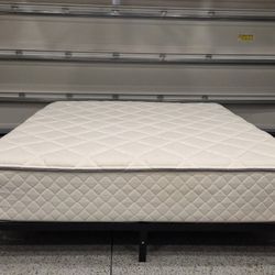 Like New King Mattress & Platform Bed