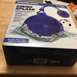 Sound splash bluetooth speaker