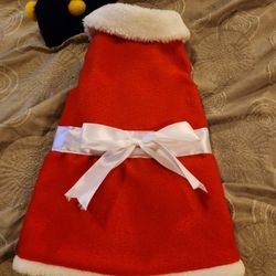 Dog Xmas Dress Size Small/medium 