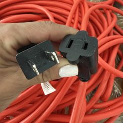 Clear Power - Cable de extensión para exteriores de 100 pies 16/2 SJTW,