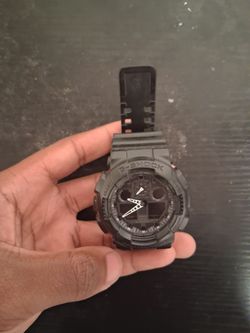 Black g shock caso
