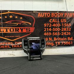 DODGE RAM 1500/2500/3500 RADIO MEDIA TOUCH SCREEN DISPLAY 2019-2024 OEM