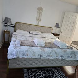 California King Bed And Mattress 6 Month Old