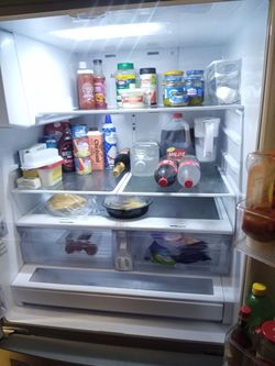 Samsung - 36 in. Wide 30 cu. ft. 3-Door French Door Smart Refrigerator with