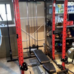 Major Lutie Power Rack with weights