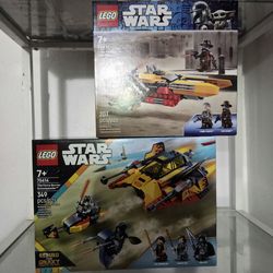 Starwars Lego Brand New Sealed x2 Pack Bundle Lot