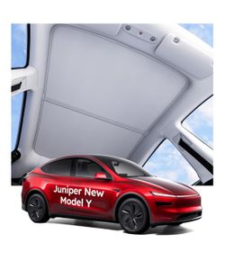 2026 Tesla New Model Y Juniper Accessories Sunshade Roof [Never Sag, Nano Ice-Crystal Coatings]