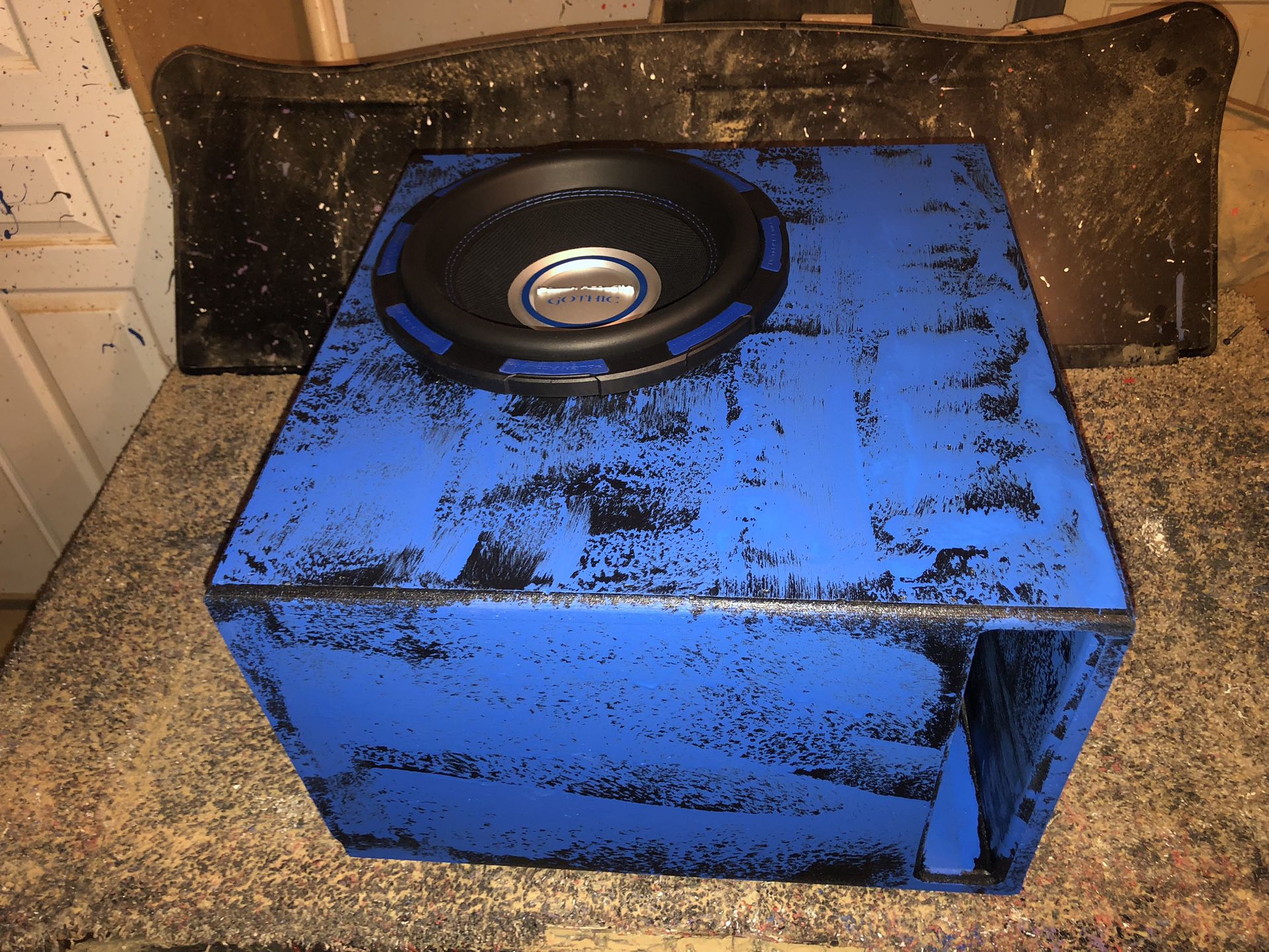 //All Brand New//..12 Inch Power Acoustic Subwoofer Custom Built Ported Box Tuned 34 Hrz..sub&box&amp