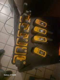6 Dawalt walky talky DXS FR-800
