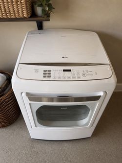 LG 7.3 Cu. Ft. Electric Dryer with Steam & Sensor Dry