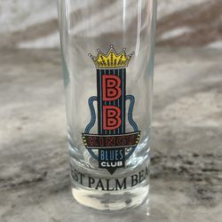 B.B.Kings Blues Club West Palm Beach Fla Tall Shot Glass