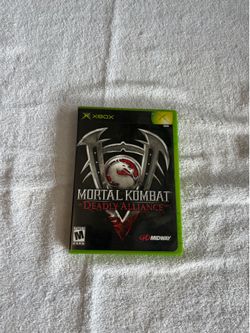Original Xbox Mortal Kombat Deadly Alliance game