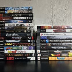 Ps1/ps2/ps3/nintendo Games For Sale Or Trade (a lot More Than In Pictures) Shipping Available 