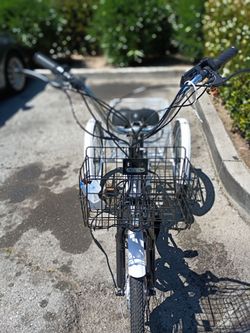 Adult electric 3 wheel bike