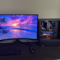 Gaming PC + 32” 1440p 165Hz Monitor | i7-9700K | RTX 2060 Super | 1TB SSD