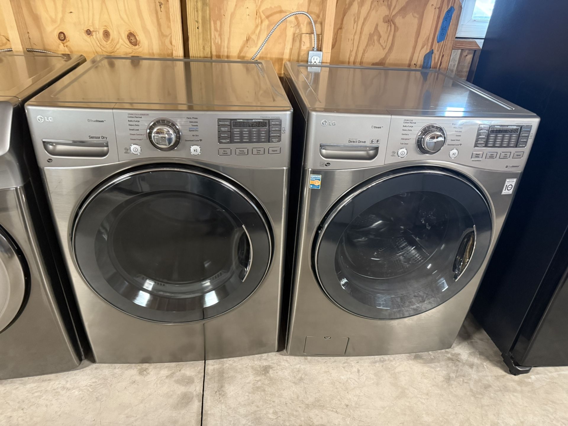 Lg Washer And Dryer Set