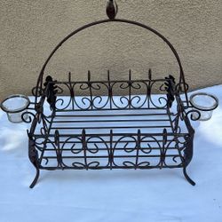 Decorative Candle Holder Metal Tray