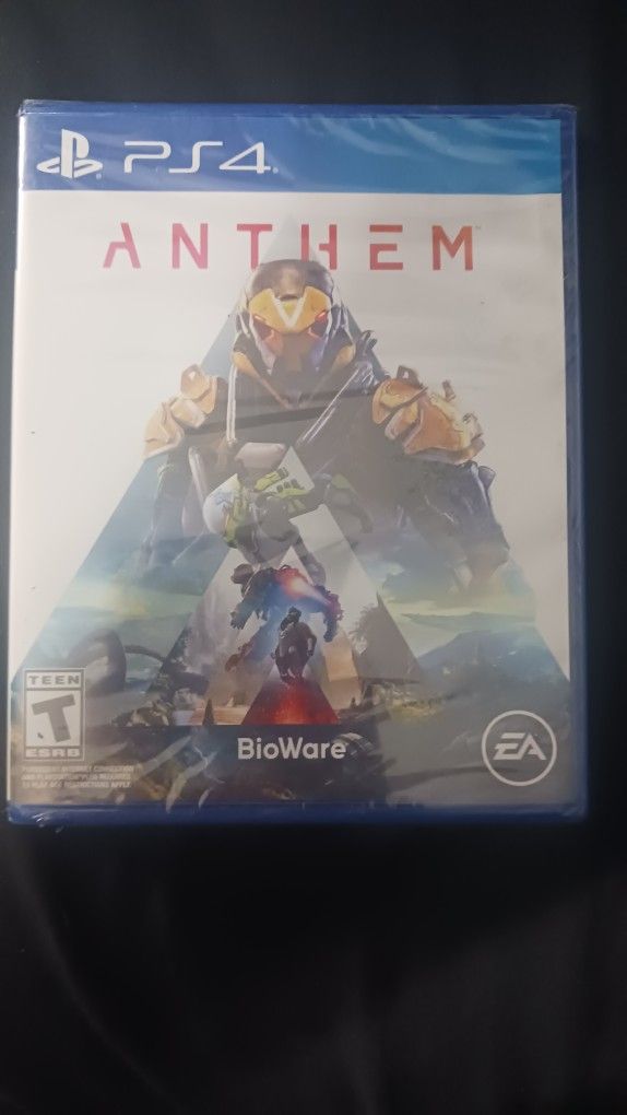Anthem Sealed For Playstation 4