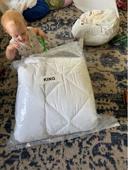 King mattress cover/topper