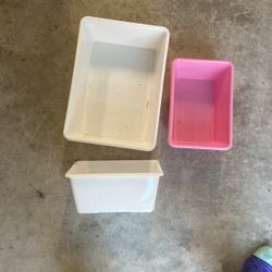 Plastic Storage Bins