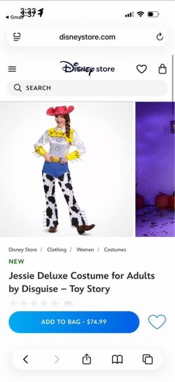 TOY STORY “JESSIE” Costume - (Adult Small) official Disney brand