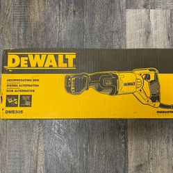 DEWALT DWE305 12 Amp Corded Variable Speed Reciprocating Saw
