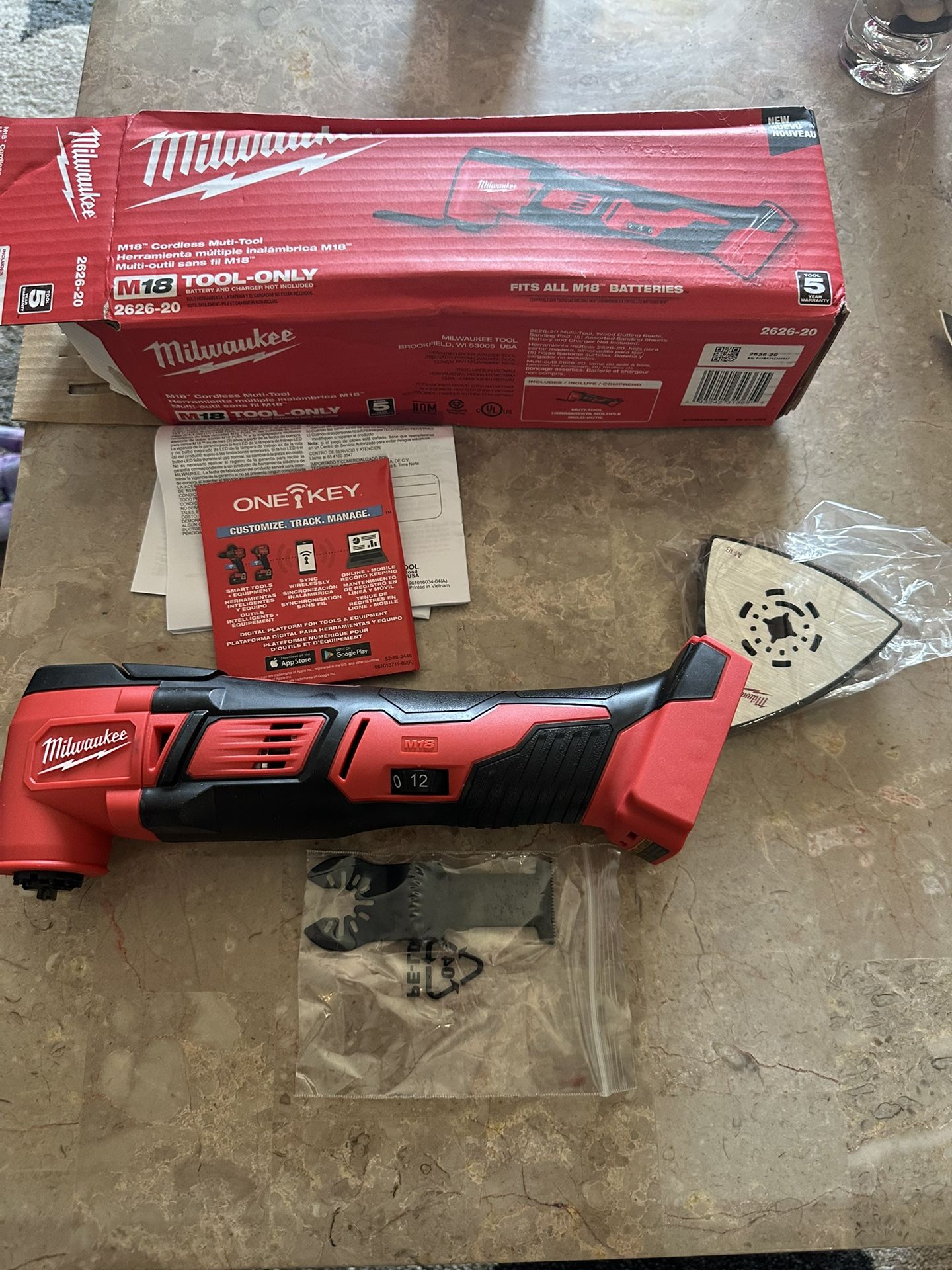 Milwaukee m18 multi tool (tool only)