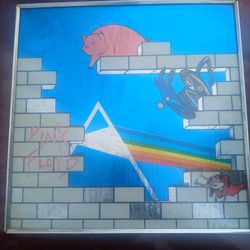 Pink Floyd Framed Foil Artwork