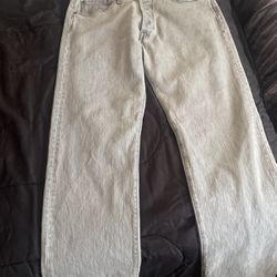 Grey Levis Pants