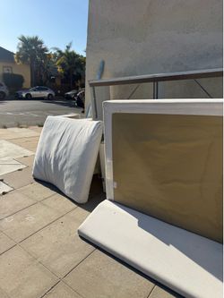 FREE IKEA brimes BED AND CORNER CB2 couch
