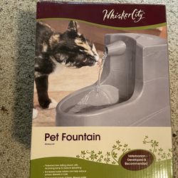 Whisker city on sale pet fountain