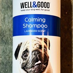 Calming dog shampoo