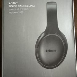 Boltune Active noise canceling wireless stereo headphones