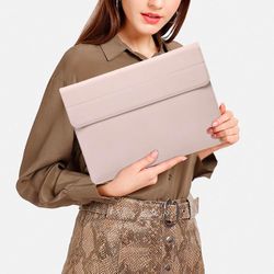 HYZUO 15-16 Inch Laptop Sleeve Case With Stand Feature For MacBook Pro 16 M4/M3/M2/M1 Pro/Max 2024-2019