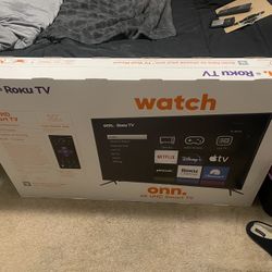 4K 50” Smart Roku Tv (Unopened)