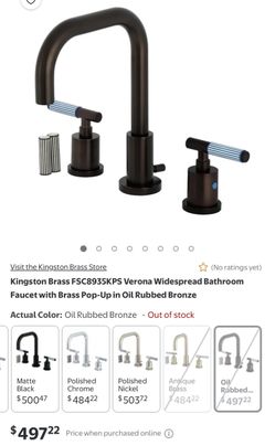 Faucet bathroom