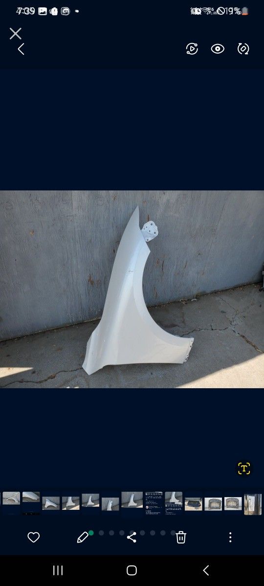 2021 - 2023 LEXUS IS IS350 RIGHT FENDER
PASSENGER SIDE GENUINE USED OEM. NC1