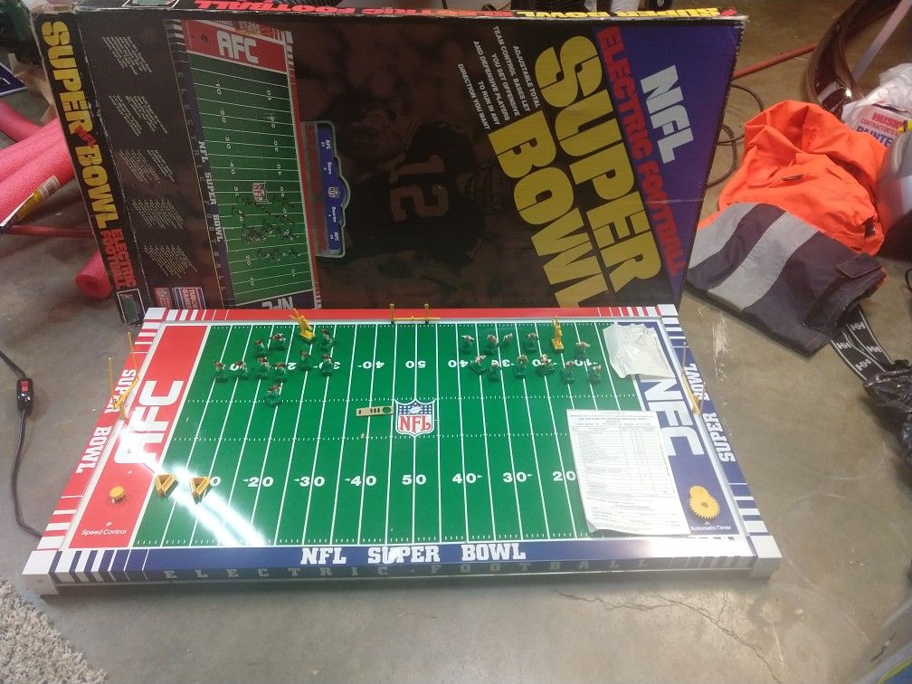 Electric Football 49ers vs Bengals Superbowl
