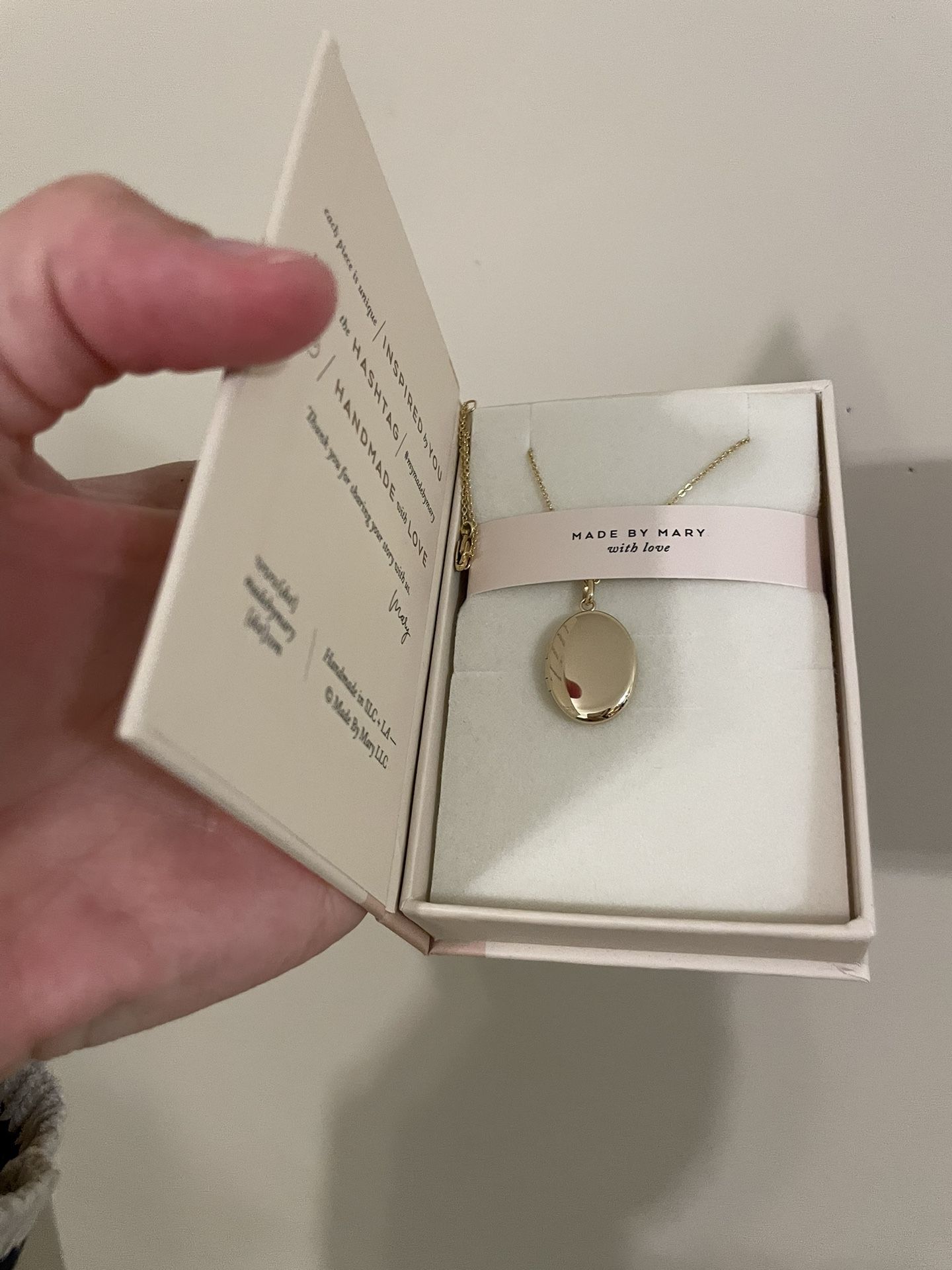 Made By Mary Locket Necklace