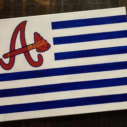 18x24 Braves Painting 