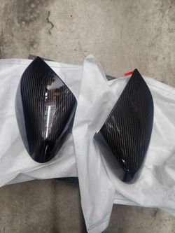 Corvette Mirror Caps (Carbon Fiber)