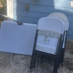 Chairs, Tables, Coolers 