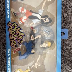 NECA Bill and Ted's Excellent Adventure Wyld Stallyns Figures (New in Box)