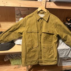 Filson tin cloth cruiser jacket