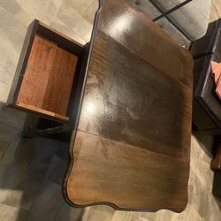 Antique tea cart set