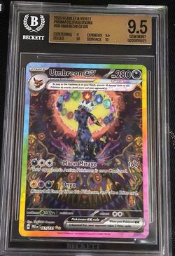 BGS 9.5 Umbreon 161 Prismatic Evolutions SIR Pokemon