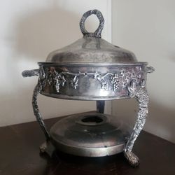 Silver Quadruple Antique Bowl 