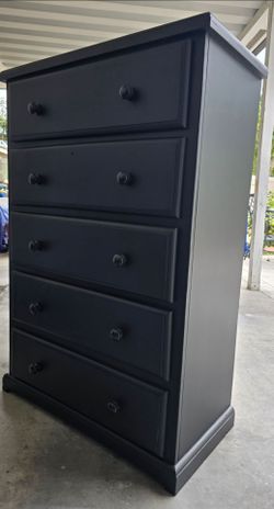Real wood dresser.